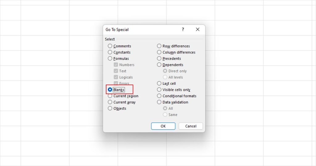 How to Check if a Cell is Blank or Not in Excel