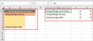 How to Fix “All Merged Cells Need to Be the Same Size”’