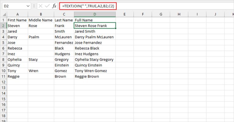 How To Combine Text In Excel 9557