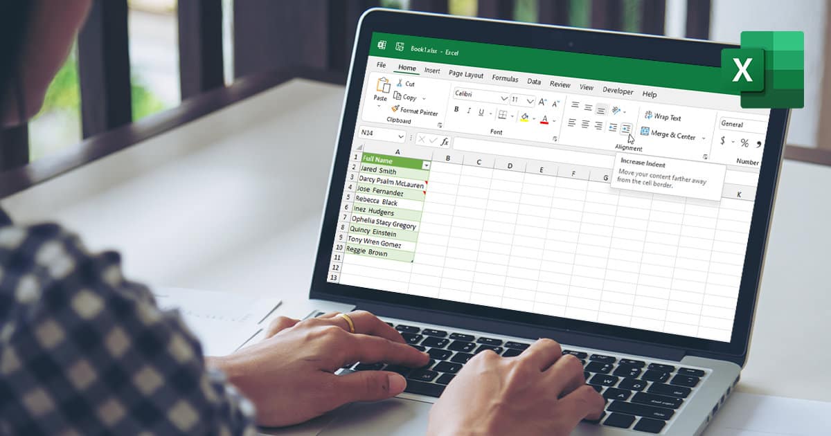 how-to-increase-indent-in-excel