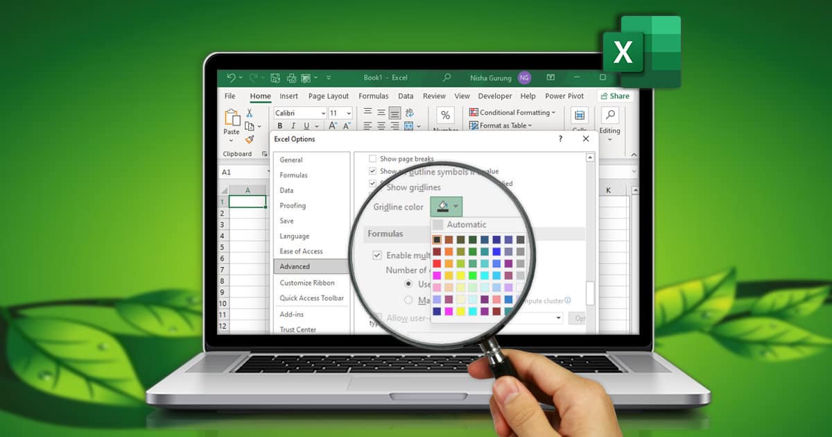 how-to-make-gridlines-darker-in-excel