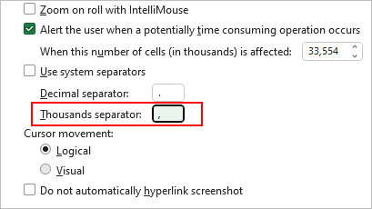 Change-to-another-thousands-separtor