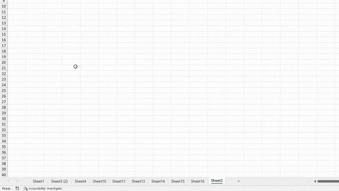 Delete Worksheet Excel