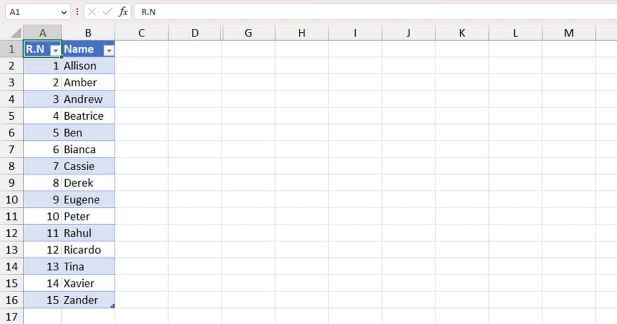 How to Use CHOOSE Function in Excel