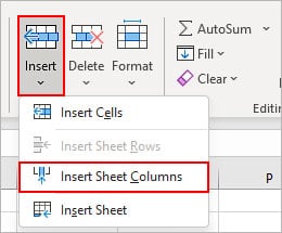 Insert-Sheet-Columns