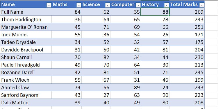 Missing-column-example