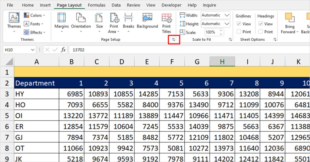 How To Insert Page Numbers In Excel