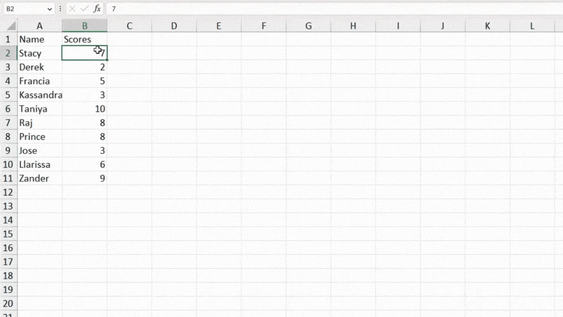 Quick Analysis Formatting Excel