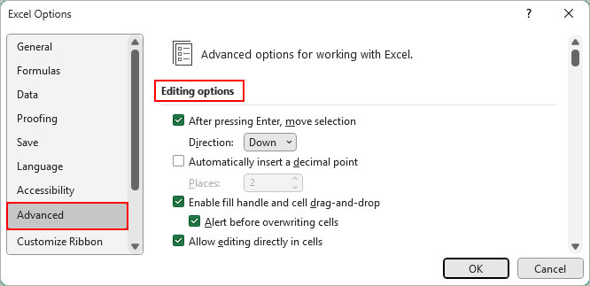 Scroll-to-Editing-options-section
