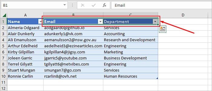 Select-column-headers-to-add-multiple-columns