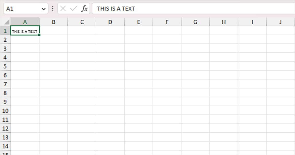 Shrunken Text in Excel