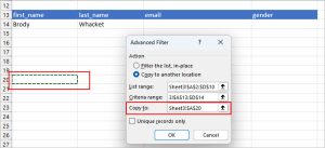 How to Copy Filtered Data in Excel
