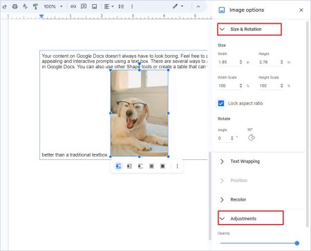 How to Insert Text Box in Google Docs?