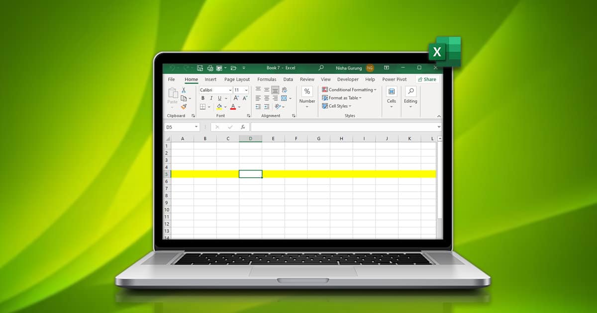 how-to-highlight-active-rows-in-excel