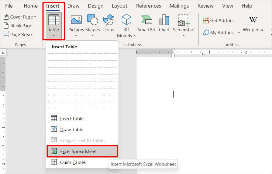 how-to-insert-excel-sheet-in-word