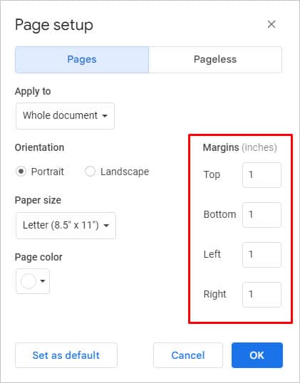 margin-sizes