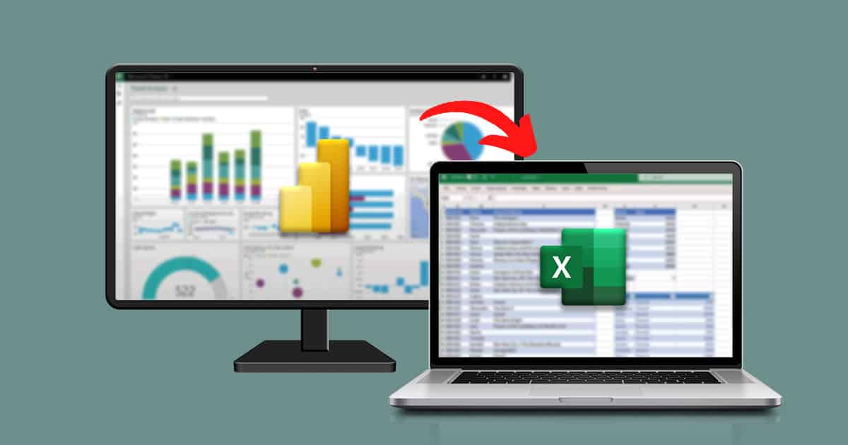 How To Export Power Bi To Excel