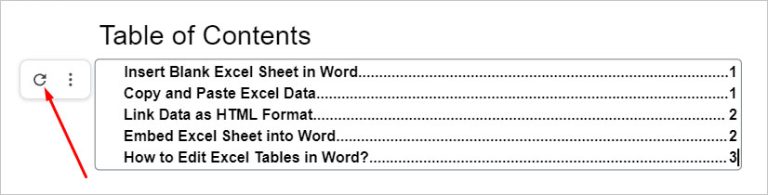 How to Create a Table of Contents on Google Docs?