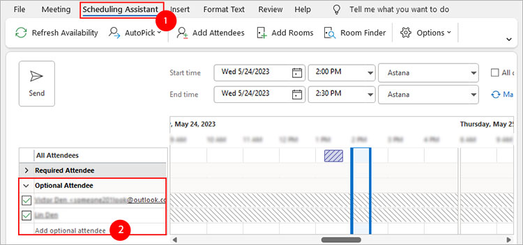 Add-optional-attendee-using-Scheduling-Assistant-Outlook