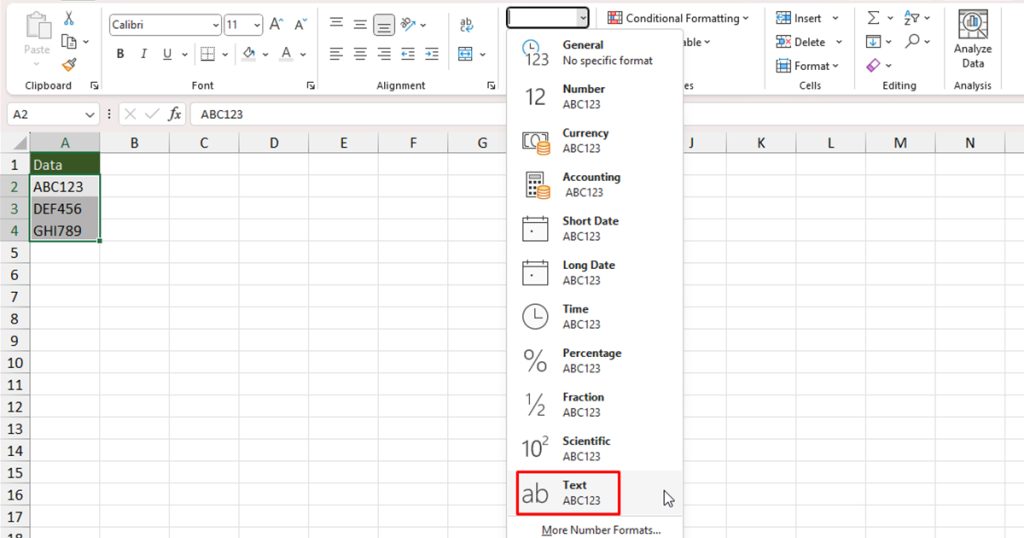 How to Create Barcode in Excel