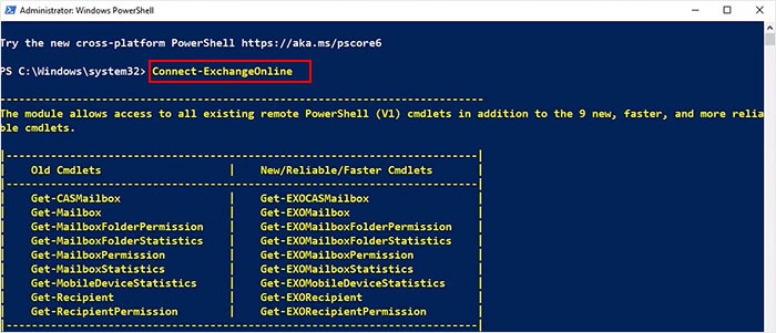Connect-to-Exchange-Online-PowerShell