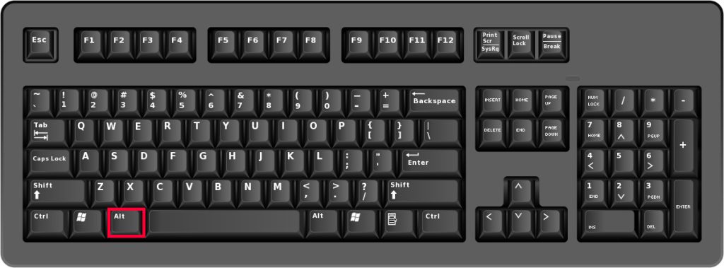 Left Alt Key