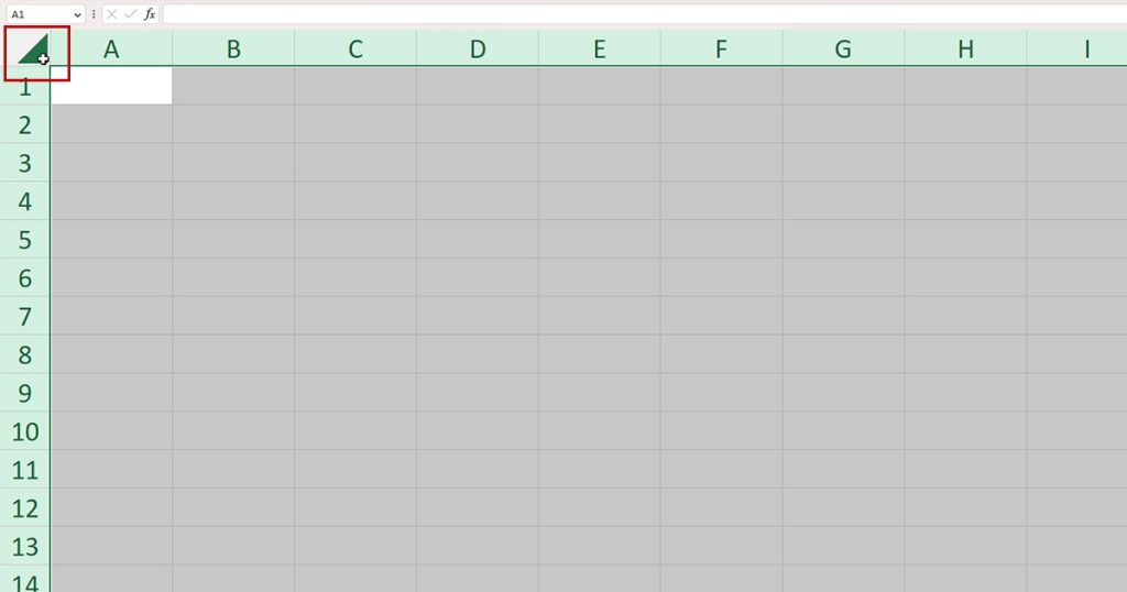 How to expand all columns in excel