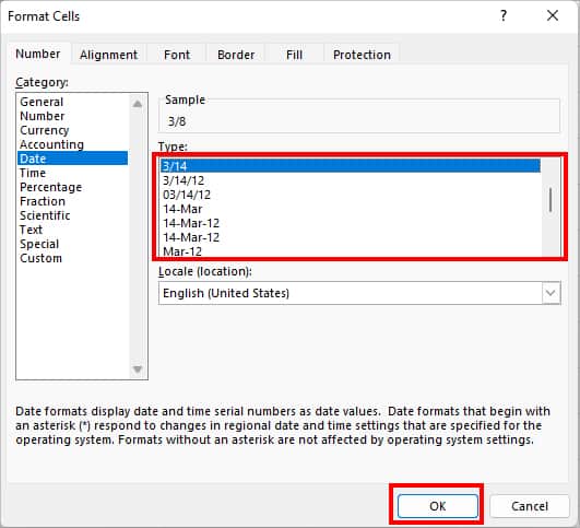 How To Apply Short Date Format In Excel