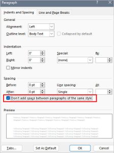 How to Make a Single Space in Word