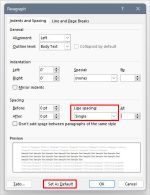 How to Make a Single Space in Word