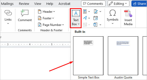 text-box-in-ms-word