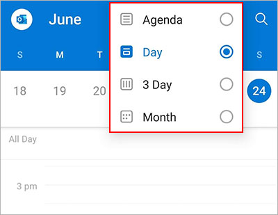 Calendar-views-Outlook-android-app