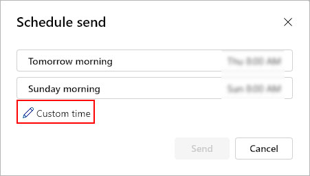 Custom-time-Schedule-send-Outlook-email-message