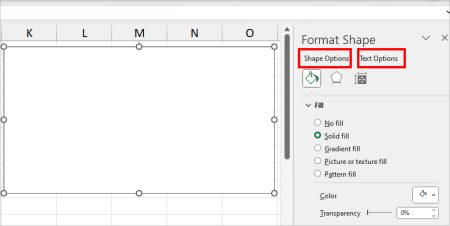 How to Make a Box in Excel