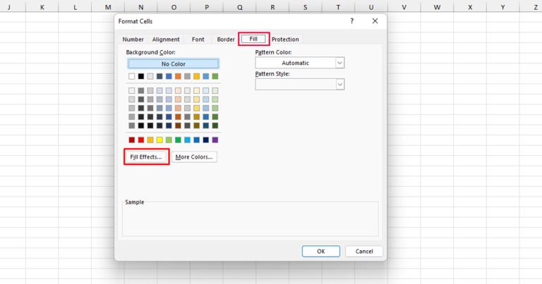 How To Apply Shading In Excel 3461