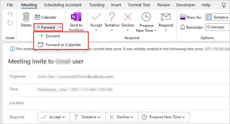 Sent Invite How to Send an Outlook Invite