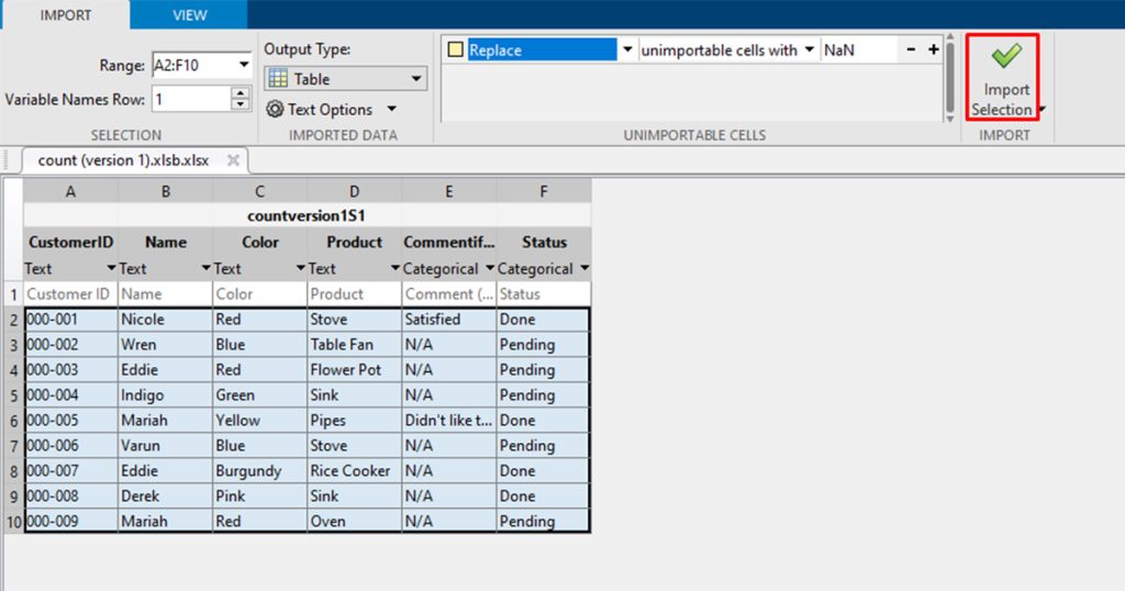 How To Import Excel Data Into Matlab Video Matlab Riset