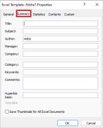 How to Edit Document Properties in Excel
