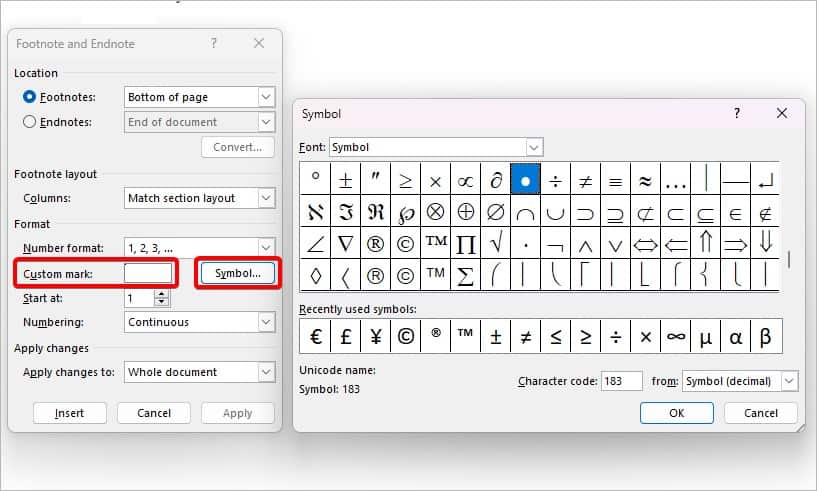 how-to-change-footnote-numbering-in-word