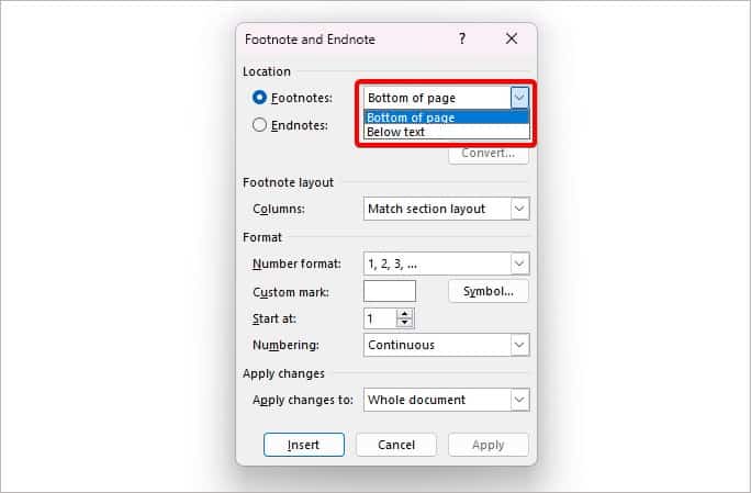 how-to-change-footnote-numbering-in-word