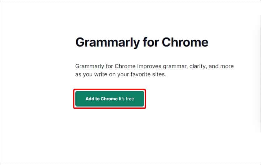 grammarly for chrome