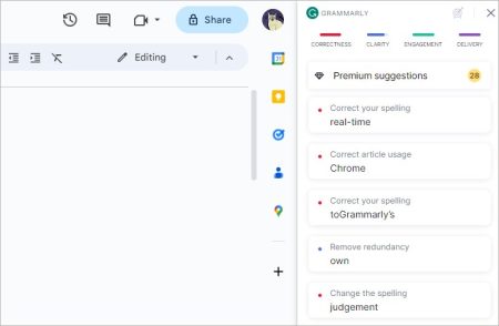 How to Enable and Use Grammarly on Google Docs