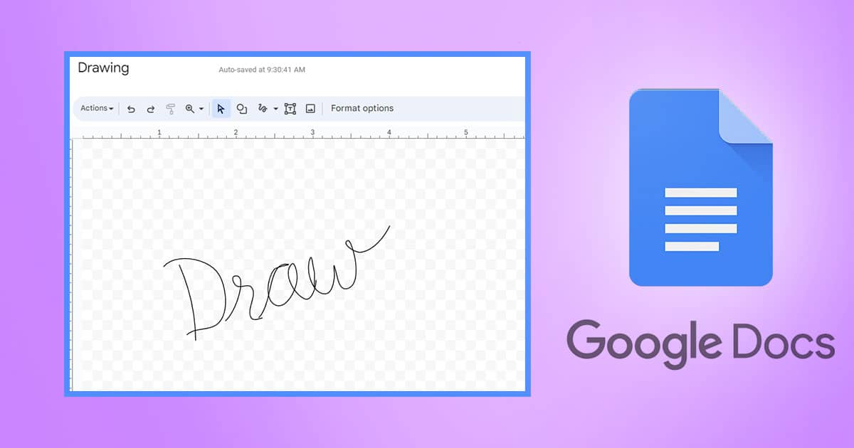 How to Draw on Google Docs?