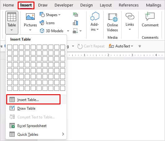 how-to-make-a-grid-on-word