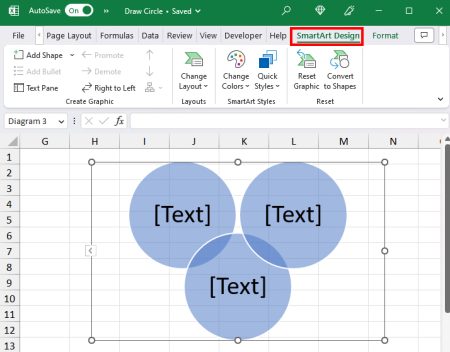 How to Draw a Circle in Excel