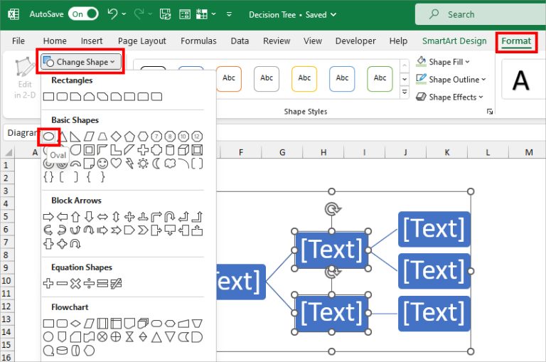How to Make Decision Tree in Excel