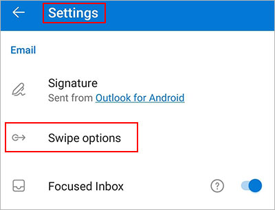 Change-Swipe-options-Outlook-mobile-app-Android