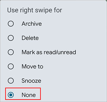 Change-swipe-action-to-none-Gmail-app