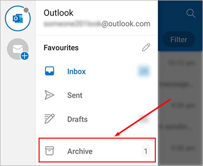 Check-Archive-folder-Outlook-mobile-app-Android