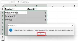 How to Remove Duplicate Rows Based on One Column in Excel